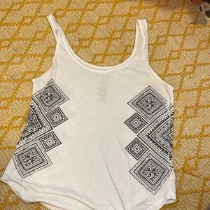 BillaBong white tank. Large, great condition